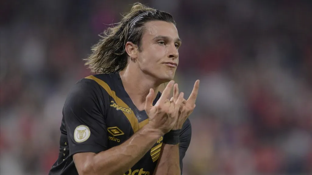 Agustín Canobbio jogará pelo Milan em 2025. Foto: Reinaldo Reginato/Fotoarena