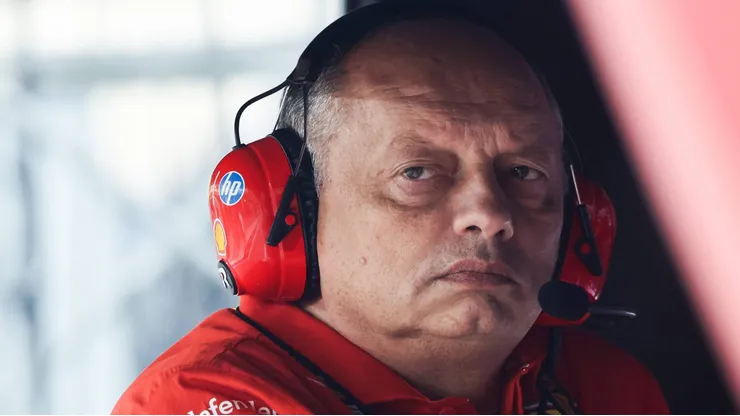 Fred Vasseur em Abu Dhabi