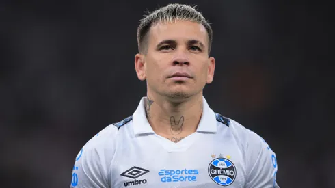 Soteldo durante partida entre Corinthians e Grêmio, na Neo Química Arena, pela Copa do Brasil.