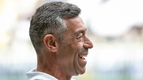 Pedro Caixinha durante partida entre Atlético-MG e Red Bull Bragantino, na Arena MRV, pelo Campeonato Brasileiro.
