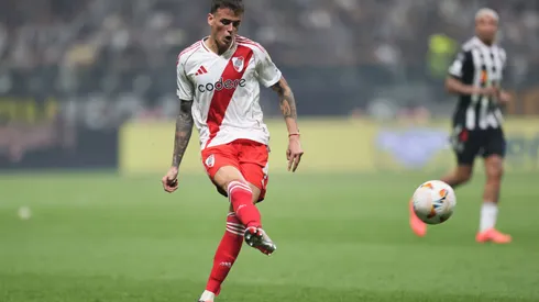 Nicolás Fonseca em jogo pelo River Plate