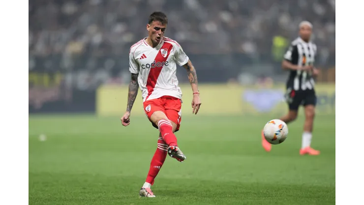 Nicolás Fonseca em jogo pelo River Plate