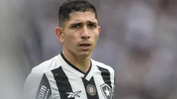 Savarino durante partida entre Botafogo e São Paulo, no Engenhão, pelo Brasileirão.