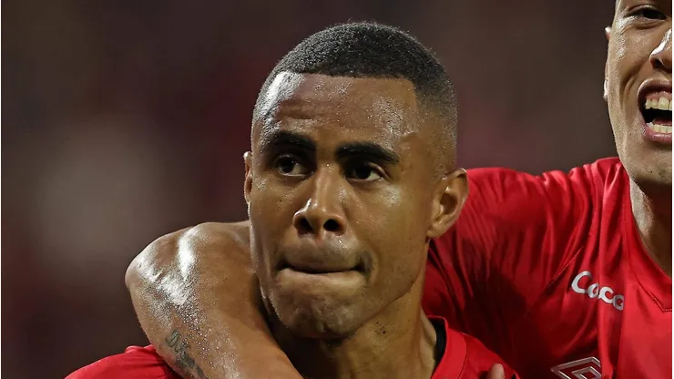 Erick durante jogo do Athletico no Brasileirão.