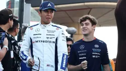 Albon e Colapinto em Abu Dhabi