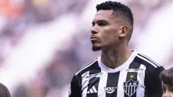 Paulinho durante partida pelo Atlético-MG. Foto: Alessandra Torres/AGIF