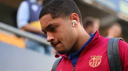 Vitor Roque, atacante do Barcelona, emprestado ao Real Betis