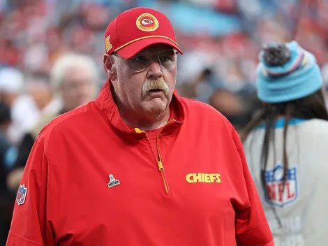Andy Reid pode perder jogador por lesão para o jogo contra os Steelers