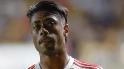 Bruno Henrique, atacante do Flamengo, em ação pelo Brasileirão
