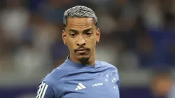 Matheus Pereira, meia do Cruzeiro, em ação pelo Brasileirão