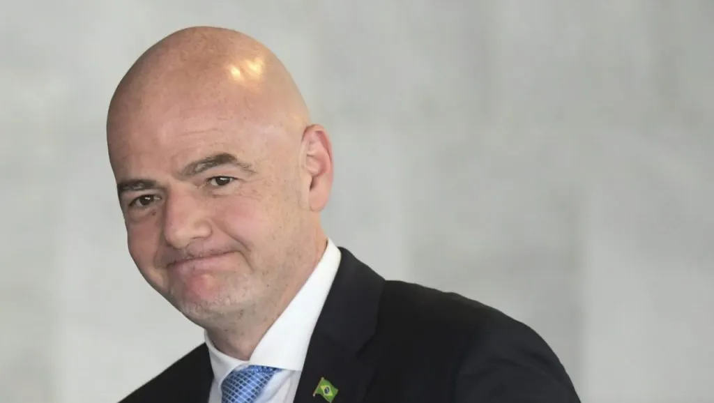 Foto: Mateus Bonomi/AGIF – Gianni Infantino anunciou venda dos direitos de transmissão do torneio.