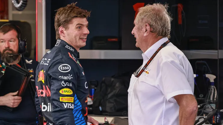 Marko e Verstappen no GP de São Paulo