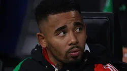 Gabriel Jesus acompanha partida do Arsenal - Foto: IMAGO / Sportimage