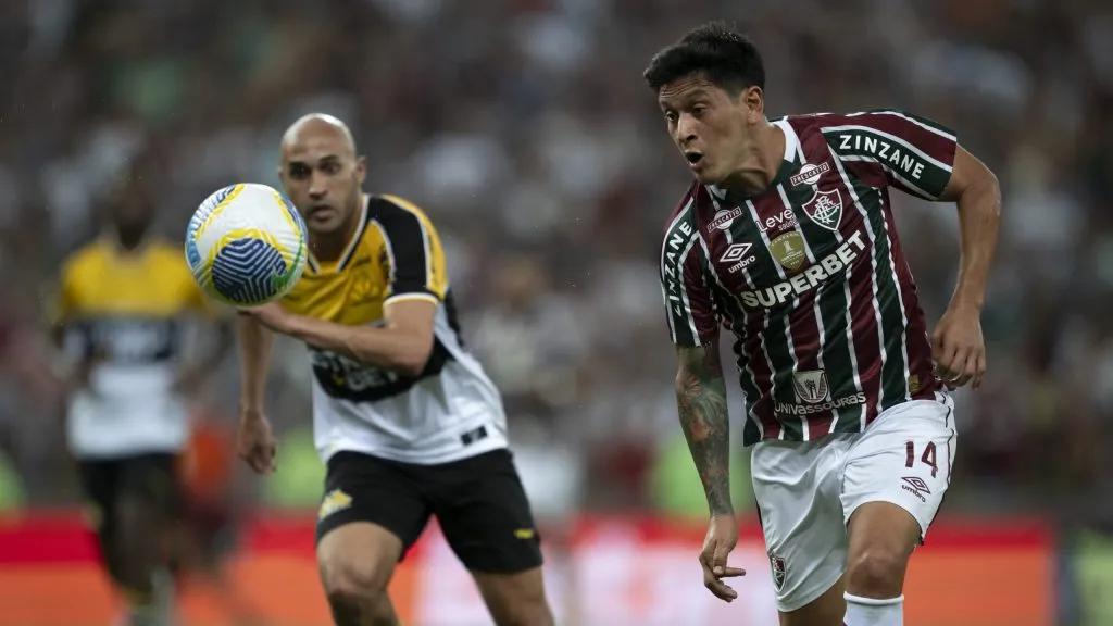 Fluminense no Brasileirão. Foto: Jorge Rodrigues/AGIF