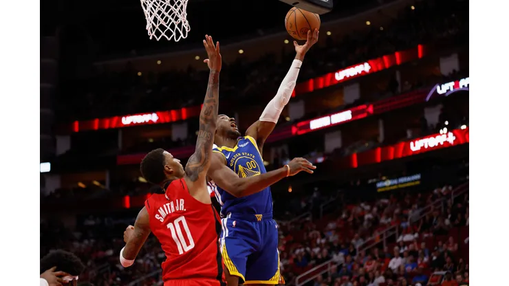 Rockets e Warriors se reencontram na temporada regular da NBA (Foto: Tim Warner/Getty Images)