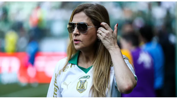 Leila Pereira foi informada de processo contra o Palmeiras