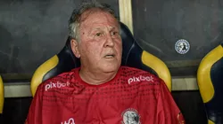 Zico durante o Jogo das Estrelas em 2023, no Maracanã.