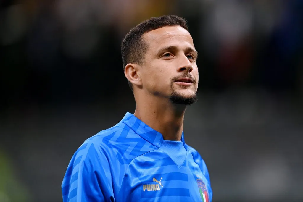 Luiz Felipe se naturalizou italiano e defendeu a Azzurra na UEFA Nations League – Foto: Michael Regan/Getty Images