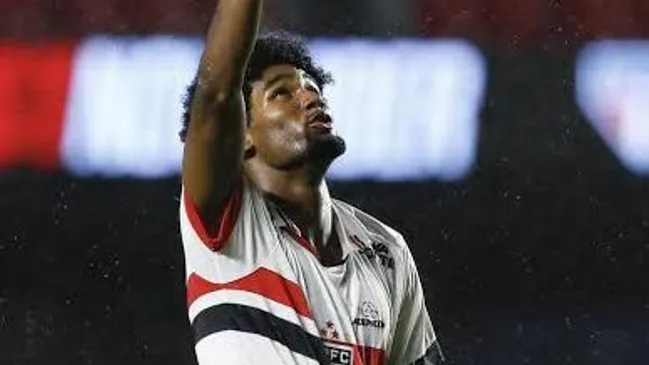 Lucas Ferreira marca gol do título do São Paulo. Foto: Rubens Chiri/São Paulo