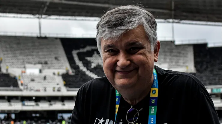 Durcesio Mello, presidente do Botafogo. Foto: Thiago Ribeiro/AGIF