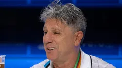 RS - PORTO ALEGRE - 06/04/2024 - GAUCHO 2024, GREMIO X JUVENTUDE - FINAL - Renato Portaluppi tecnico do Gremio durante coletiva de imprensa apos partida contra o Juventude no estadio Arena do Gremio pelo campeonato Gaucho 2024.