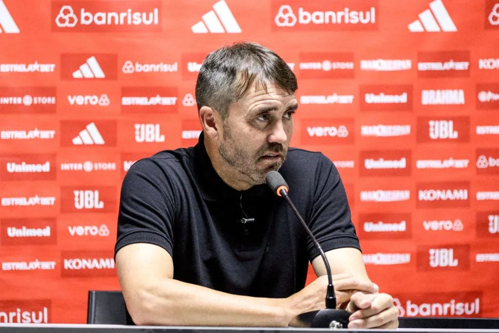 Foto: Robson Mafra/AGIF – Eduardo Coudet deixou o Internacional em meio a temporada