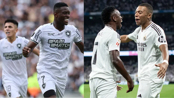 Botafogo e Real Madrid podem se enfrentar na final do Intercontinental 2024. Foto: IMAGO