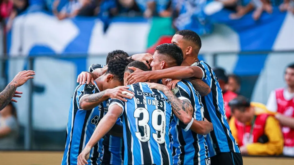 Jogadores do Grêmio