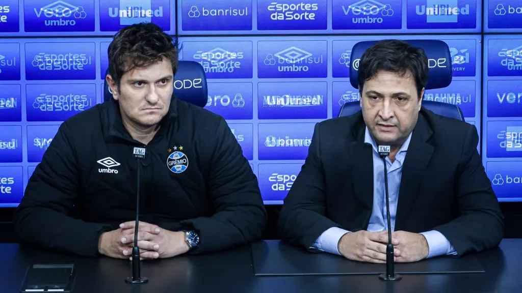 Brum vai se reunir com Alberto Guerra - Foto: Maxi Franzoi/AGIF.