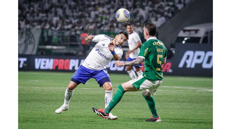 PALMEIRAS x CRUZEIRO SAO PAULO SP, 07/20/2024 - FOOTBALL - BRAZILIAN PALMEIRAS x CRUZEIRO/ALLIANZ match between Palmeiras x Cruzeiro, valid for the eighteenth round of the Brazilian Championship Serie A 2024 held at the Allianz Parque Sao Paulo stadium, on Saturday night 20. IMAGO / Caio de Sousa Sao Paulo Brasil Copyright: xCaioxdexSousax
