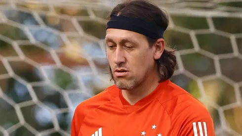 Cássio em jogo do Cruzeiro - Foto: Joisel Amaral/AGIF