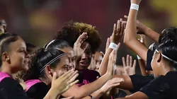 Brabinhas do Corinthians comemoram vitória sobre o Cruzeiro na Copinha Feminina