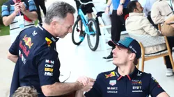 Verstappen e Horner no Catar