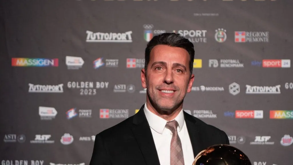 Foto: IMAGO /&nbsp;LaPresse  – Edu Gaspar, ex-Seleção Brasileira, pode ter cargo em projeto de magnata grego.