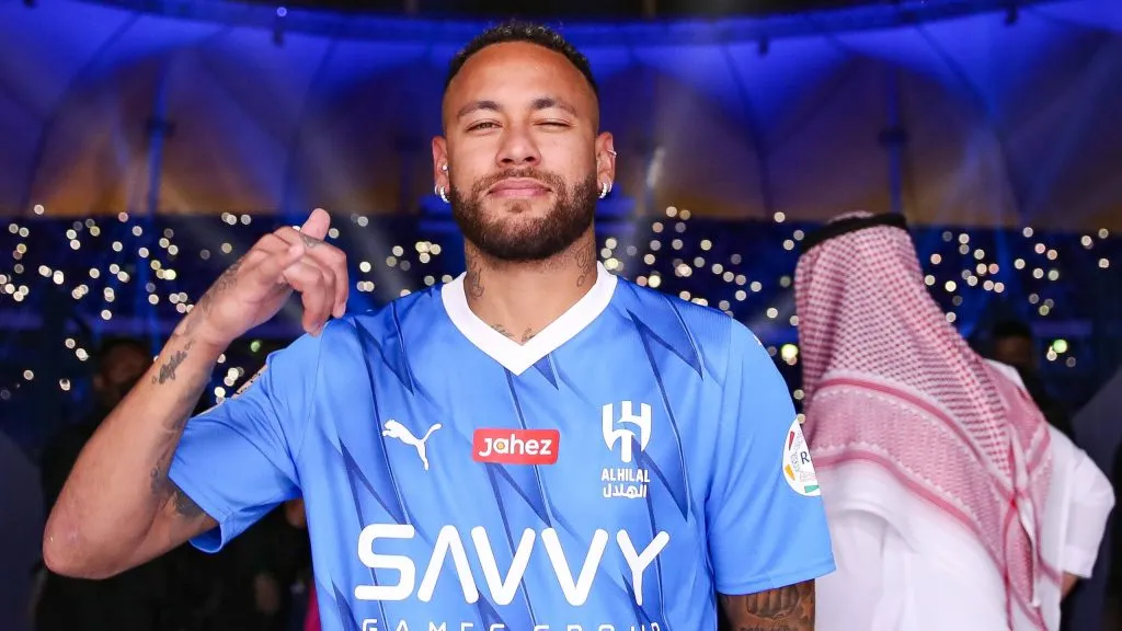 Neymar ainda tem contrato com o Al Hilal. Foto: Strignerx