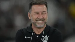 Augusto Melo presidente do Corinthians durante partida pelo Campeonato Brasileiro A 2024. Foto: Thiago Ribeiro/AGIF