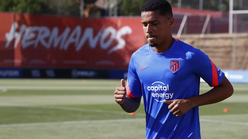 Marcos Paulo durante treinamento. Foto: IMAGO/Alterphotos