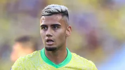 - Andreas Pereira com a camisa do Brasil