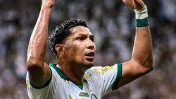 Rony durante jogo do Verdão no Brasileirão 2024.