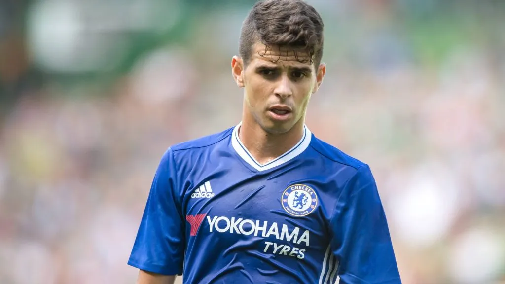 Oscar durante partida. Foto: IMAGO/Photoarena/Eisenhuth