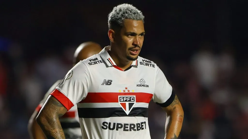 Futuro de Luciano no São Paulo em 2025 pode ser outro – Foto: Joisel Amaral/AGIF