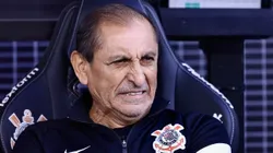Ramon Diaz tecnico do Corinthians durante partida contra o Vasco no estadio Arena Corinthians pelo campeonato Brasileiro A 2024. Foto: Marcello Zambrana/AGIF