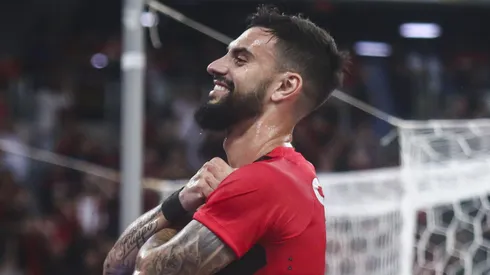 Mastriani era um dos alvos do Peixe antes de optar por priorizar Deivid Washington - Foto: Gabriel Rosa Machado/AGIF.