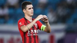 Brazilian football player Oscar dos Santos Emboaba Junior, better known as simply Oscar, of Shanghai SIPG F.C. celebrates after scoring a goal during the eighth-round match of 2020 Chinese Super League CSL against Tianjin TEDA F.C., Suzhou city, east China s Jiangsu province, 31 August 2020. Shanghai SIPG F.C. defeated Tianjin TEDA F.C. with 4-1. *** Local Caption *** fachaoshi Shanghai SIPG F.C. slashes Tianjin TEDA F.C. at 8th-round match of CSL PUBLICATIONxNOTxINxFRA 1016459059296206850