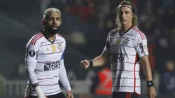 David Luiz e Gabigol - Foto: Marco Vasquez/Photosport