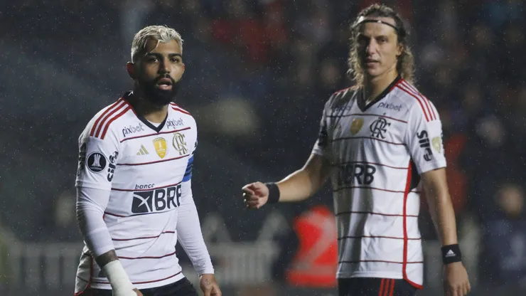 David Luiz e Gabigol - Foto: Marco Vasquez/Photosport