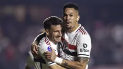 Calleri e Luciano juntos - Foto: Alexandre Schneider/Getty Images.