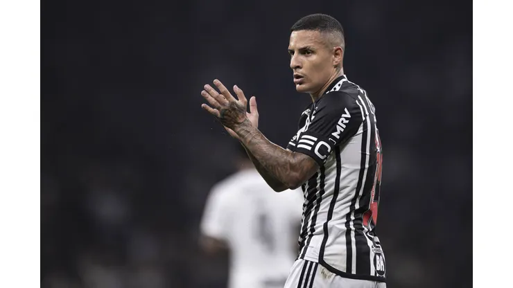 Corinthians x Atlético Mineiro SÃO PAULO, SP - 09.11.2023: CORINTHIANS X ATLÉTICO MINEIRO - Guilherme Arana during the match between Corinthians x Atlético Mineiro held at the Neo Química Arena in São Paulo, SP. The game is valid for the 33rd round of the Brasileirão 2023. Photo: Marco Galvão/Fotoarena x2459780x PUBLICATIONxNOTxINxBRA MarcoxGalvão