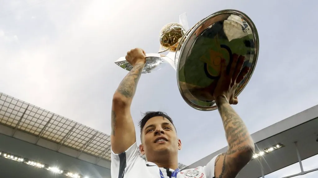 Foto: IMAGO / Fotoarena – Guilherme venceu o Campeonato Brasileiro de 2017 no Corinthians.