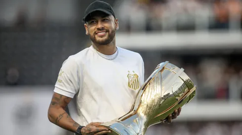 Neymar esteve presente na final do Paulistão de 2024